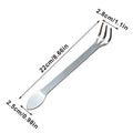 Handheld Rustproof Rake Home Gardening Tool Stainless Steel Root Qme Default Title