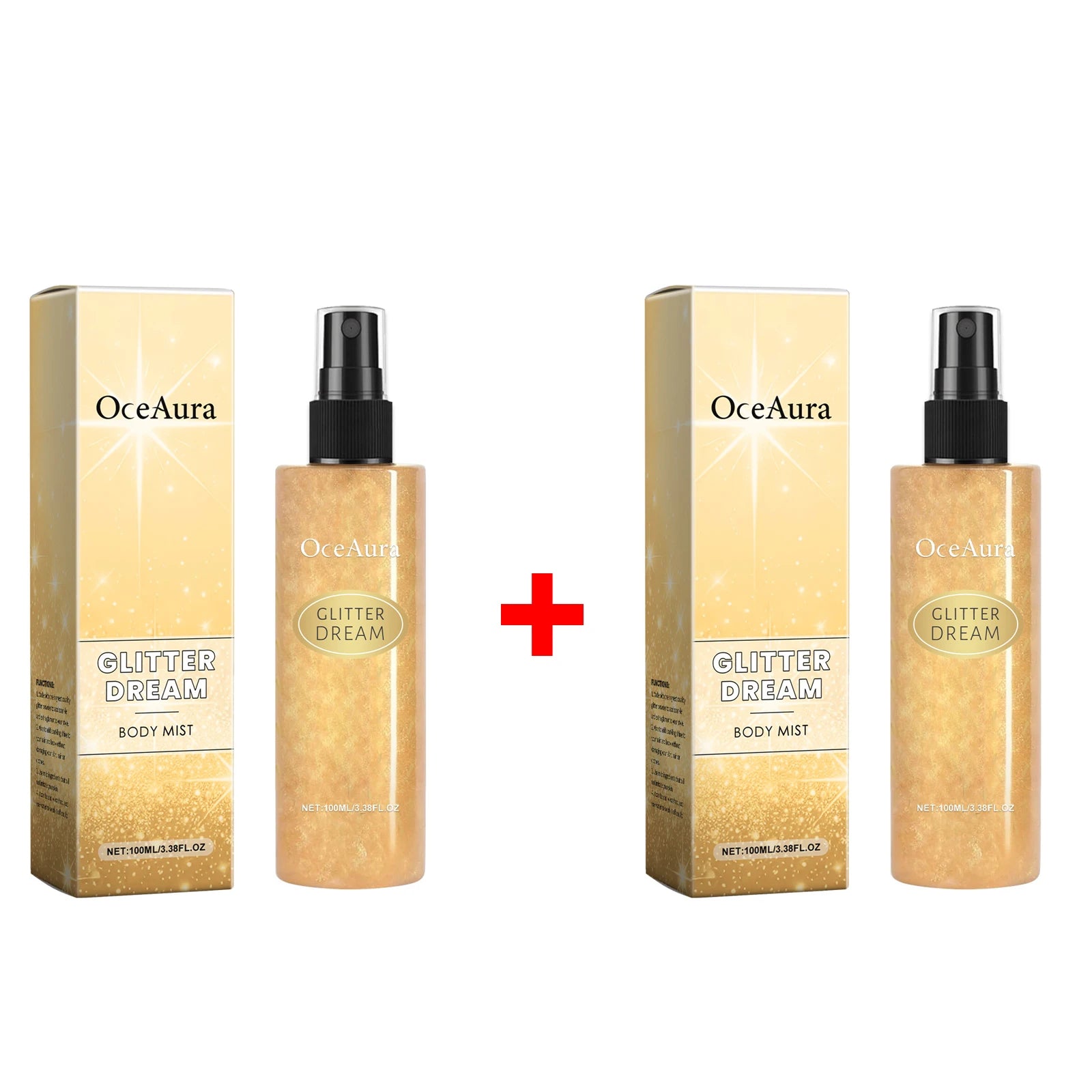 Face Hair Body Glitter Highlighter Spray Improve Skin Gloss Facial Highlight Powder Sparkling Makeup Festival Party Shimmer Oil Qme 200ml Boxed