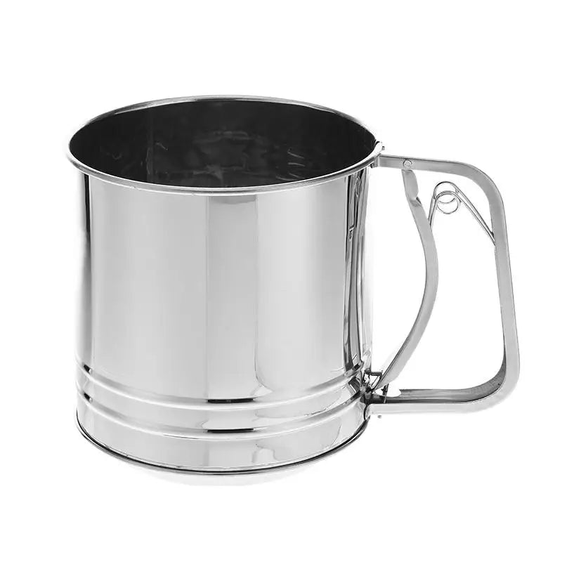Cakes Hand-screened Sugar Mesh Sieve Baking Strainer Stainless Steel Qme