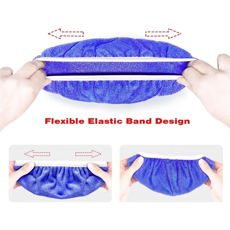 A02F-Car Detailing, 9 To 10 Inch Car Polisher Pad Bonnet, 15Pcs Car Polishing Bonnet Buffing Pads, 10Xmicrofiber+5Xwoollen Qme