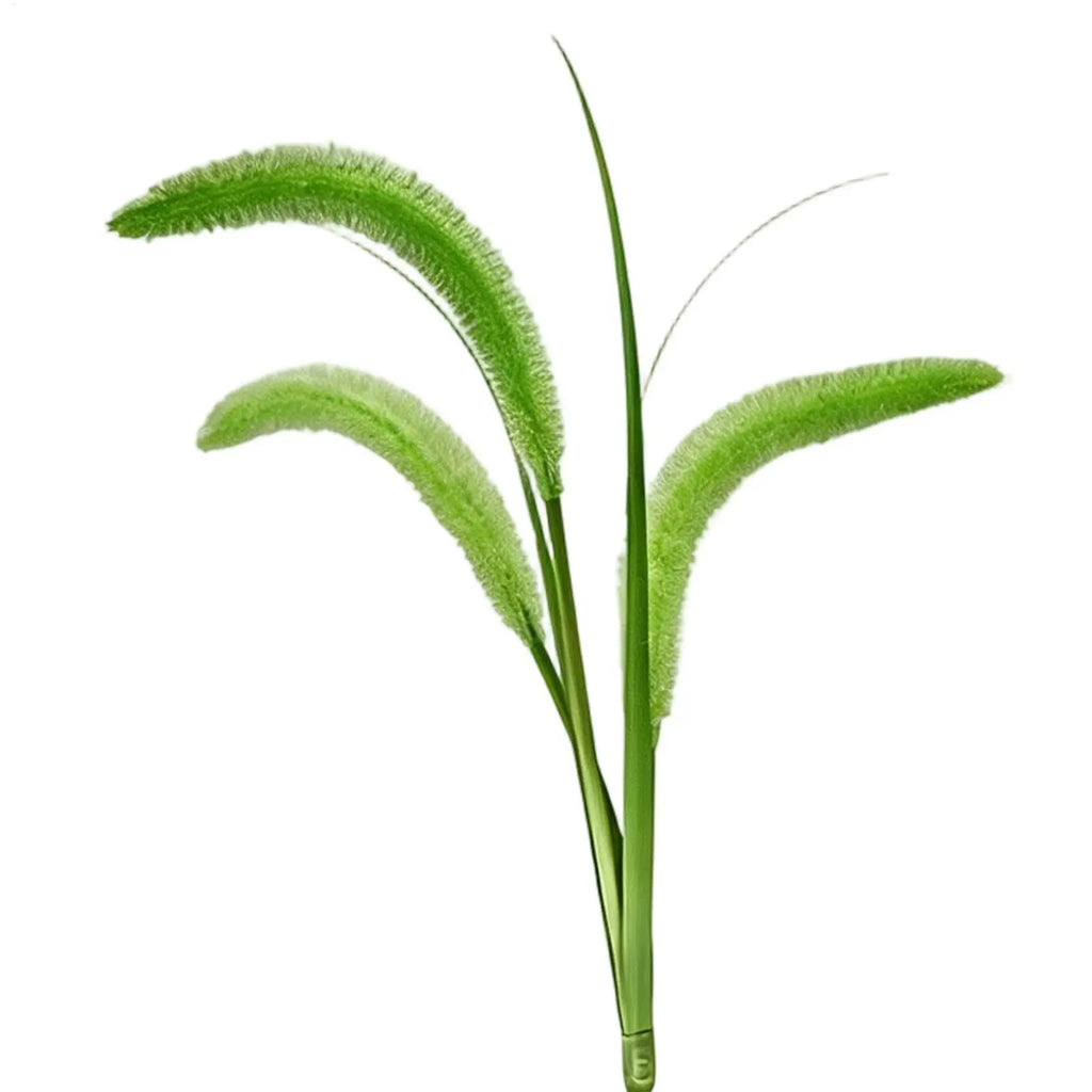 Solar Garden Lights Weatherproof Tall Artificial Reed Grass Pathway Qme