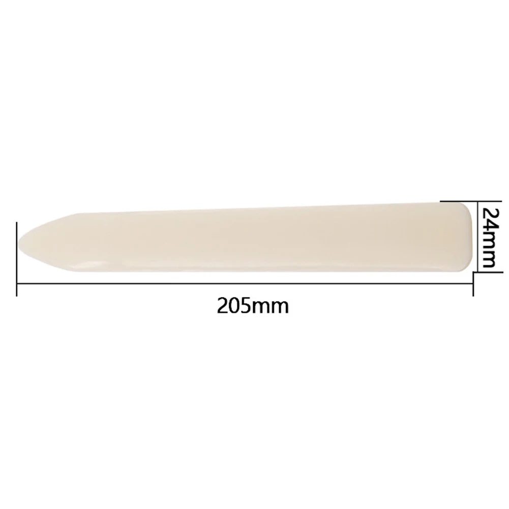 2PCS artificial Bone Folder Multifunctional DIY Leather Craft Tool Sewing Accessories For Folding Creasing Burinishing Edges Qme