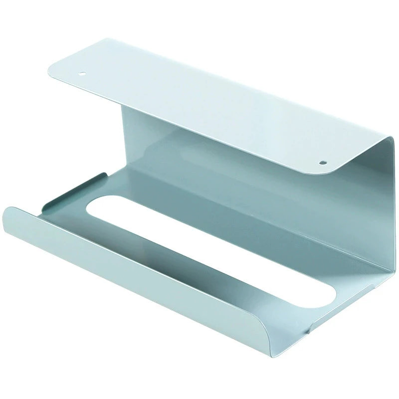 Under Cabinet Holder Paper Towel Kitchen Iron Material Tissue Box Qme A2