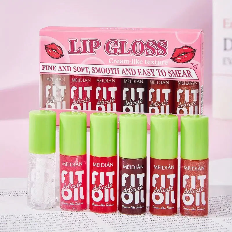 Lip Gloss Lipstick Multi-color Dating Makeup Long-lasting Non-stick Qme A