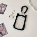 Cute Cat Photocard Holder Elastic Rope Card Idol Photo Storage Qme A1
