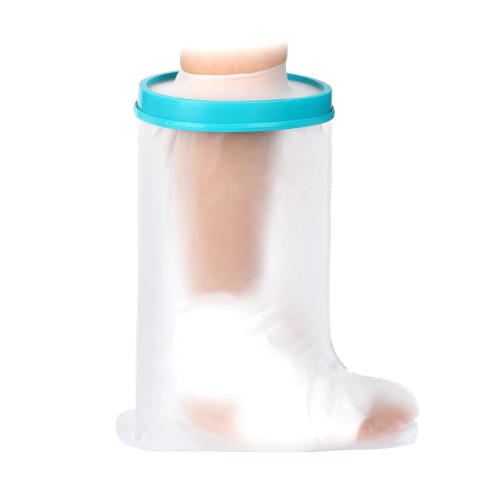 Leg Cast Cover Original Short Leg Cast Cover Transparent Foot Protector for Leg Broken Surgery Protector Foot Qme