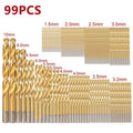Speed Steel Metric Drill Bit Sets Hardened Metal Stainless Cast Iron Qme A