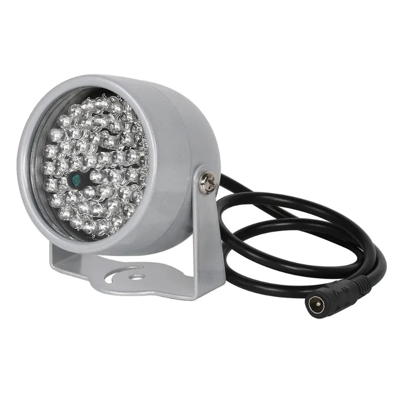 1PCS 12V 4LED Infrared Fill Light Auto Sensor IR Supplementary Lamp High Power IR Array Auxiliary Light Qme