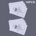 5 Lubrication Sheets Shredder Paper Filled Oil User-friendly Portable Qme 10PCS