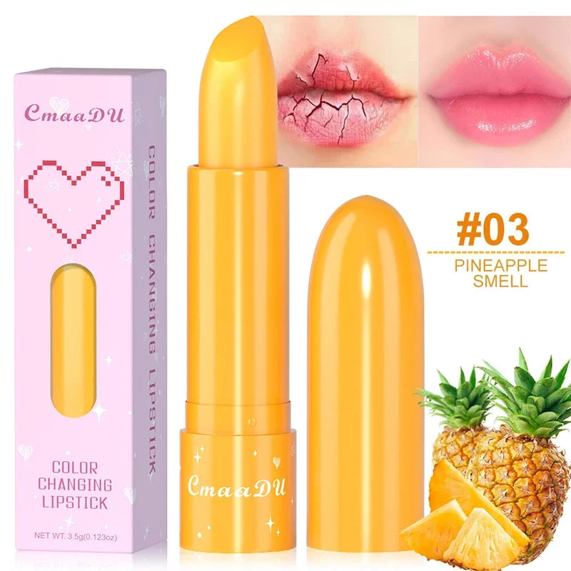 Crystal Jelly Fruit Lip Balm Lasting Moisturizing Hydrating Anti-drying Lipsticks Reducing Lip Lines Natural Lips Care Cosmetics Qme 03