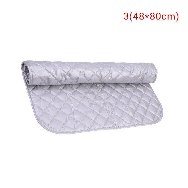 Table Top Ironing Mat Laundry Pad Portable Travel Clothes Protector Board Press Heat Blanket Iron Board Alternative Cover Qme 48x80cm