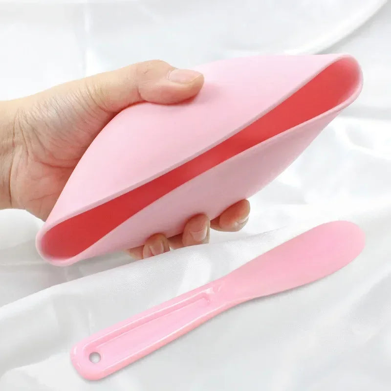 Face Mask Mixing Bowl Set Facial Skin Care Tools Kit Silicone Mask Brush Facial Applicator Spatula Measure Spoon Beauty Supplies Qme