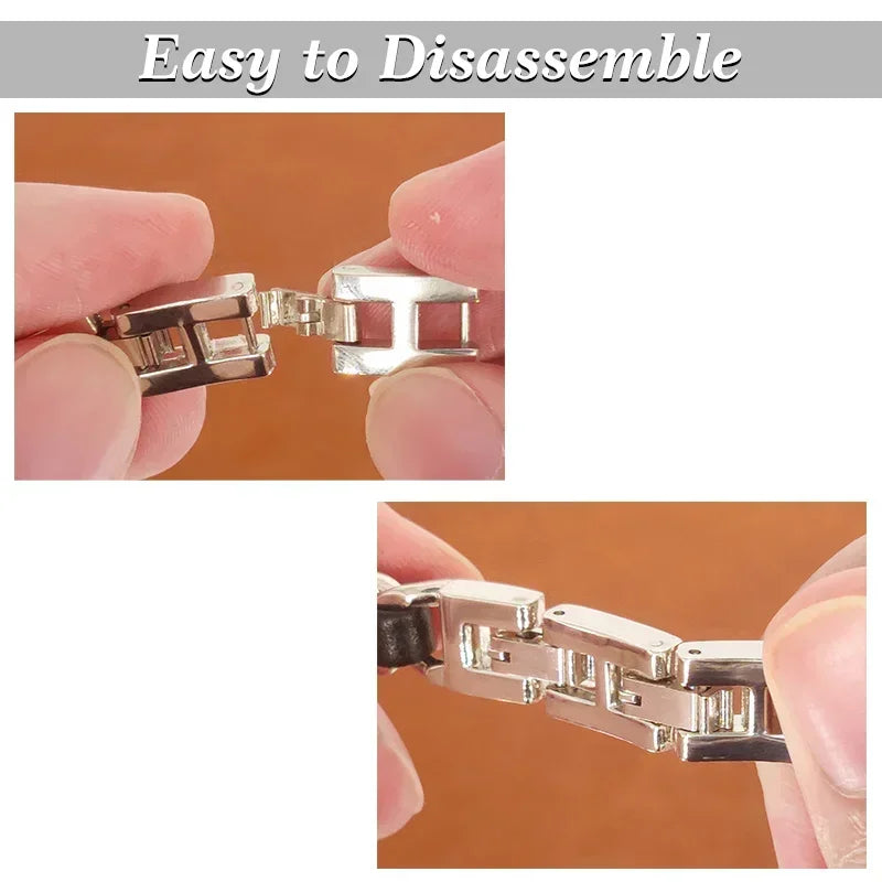 Stainless Steel Strap for Apple Watch Band 49mm 38mm 42mm 40mm 44mm Metal Bracelet iWatch Series 8 7 6 SE 5 4 3 2 1 ultra Strap Qme