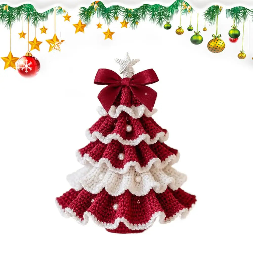 Crochet Kit For Beginners Christmas Tree Learn To Crochet Kits Art Craft For Men Coworkers Friends Enthusiasts Hobbyists Family Qme B China Mainland