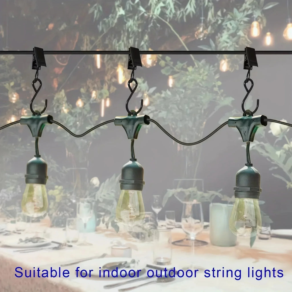 20pcs Of S-shaped Hooks for Curtains, Hangers for Draining Sinks And Camping Tents, Art And Craft Displays, Qme