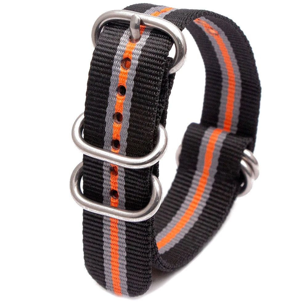 Durable Nylon Watch Strap Army Sport Band 18 20 22 41 Colors