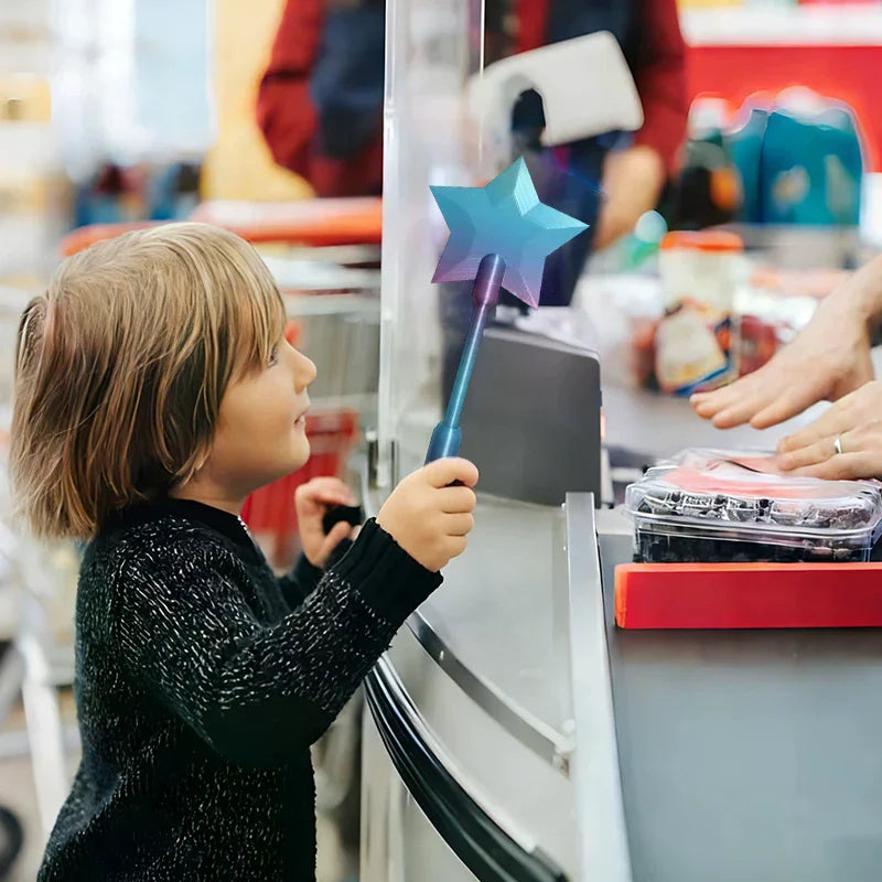 3D Printed Wand Tap To Pay, Star Contactless Credit Card Holder, NFC Payment , Tap-to-Pay Credit Card Qme