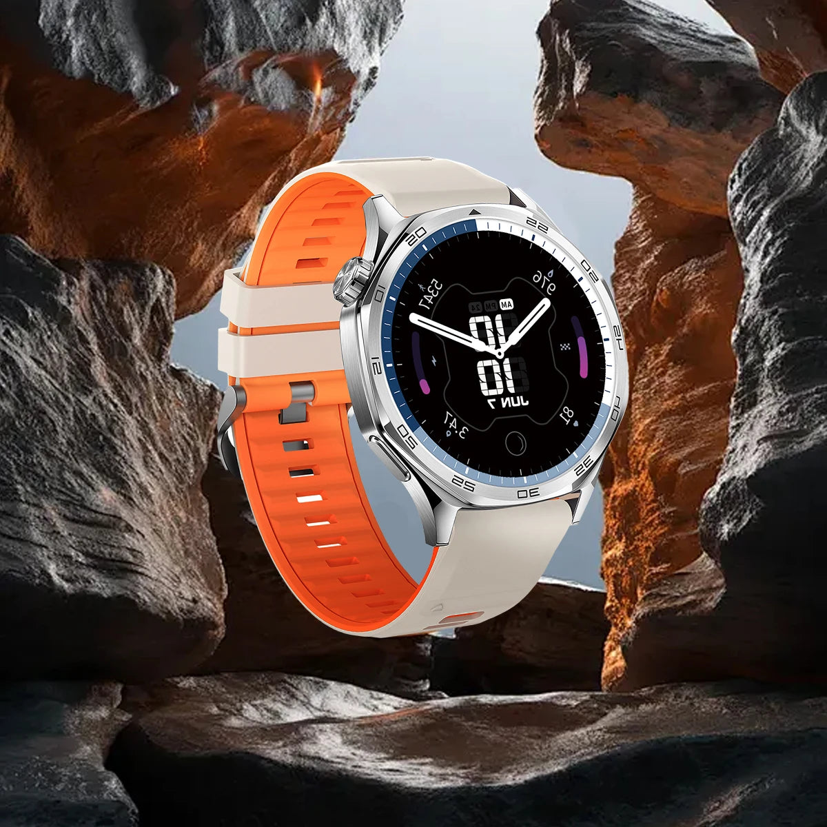 22mm Silicone Watchband For Huawei Watch GT 6 46mm Strap Bracelet For Huawei GT6 Pro Band Sports Replacement Wristband Qme