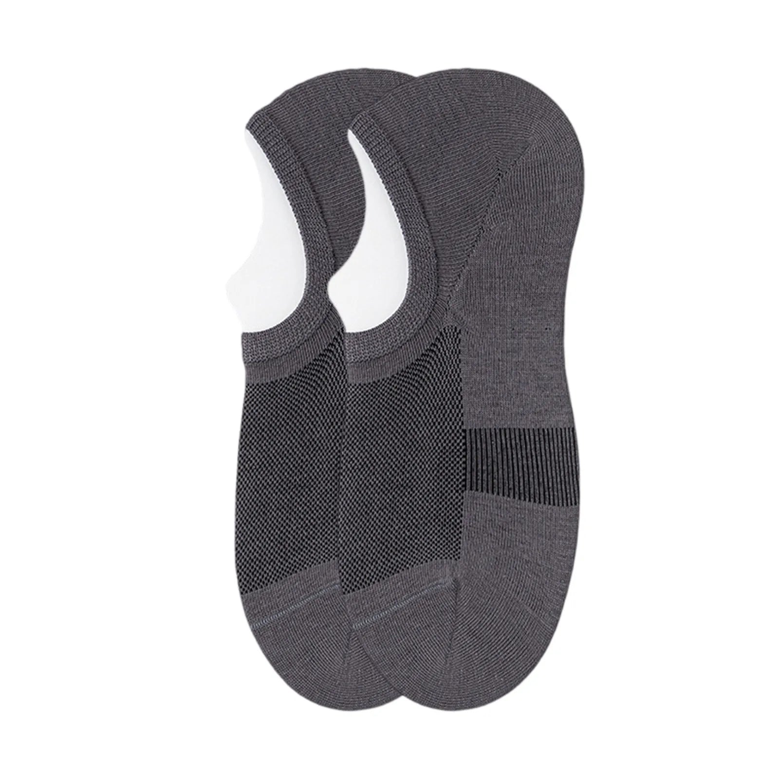 Men's Thin Mesh Boat Socks Non-slip Cotton sweat-absorbent and Odor-resistant Casual Low Cut Socke Sports Breathable Socks Qme