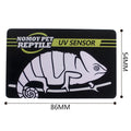 Reptile UVB Light Lamp Bulb Test Card UV Tests Paper Tester Meter Pet Supplies Turtle Ultraviolet Test Tool. Qme 1PC