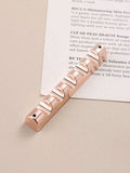 Metal Nail Art Pen Holder Gold Silver Champagne 5-Slot Display Stand Qme pink