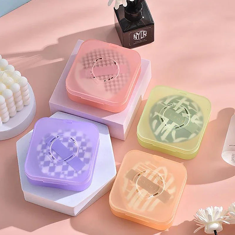 1PC Camera Empty Air Cushion Puff Box Portable Cosmetic Makeup Case Container Without Powder Sponge For BB Cream Foundation Qme