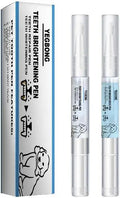 2 pet toothbrush pens, pet teeth cleaning pens, pet teeth care fresh breath cat/dog teeth whitening pens Qme Clear