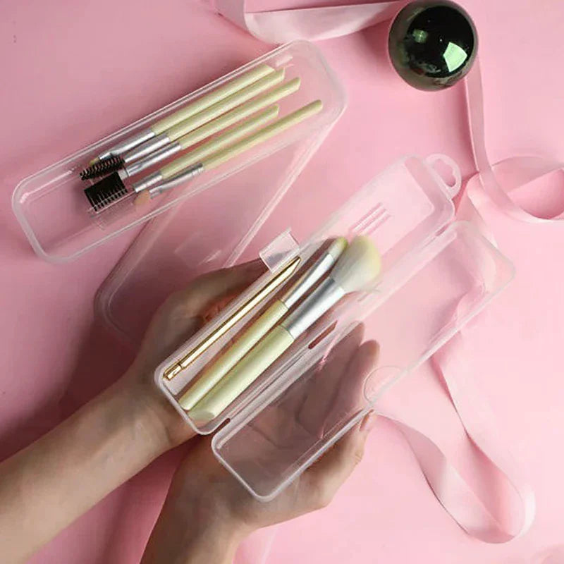 Portable Makeup Brush Organizer Eyebrow Pencil Tableware Chopsticks Qme