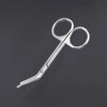 Mini Stainless Steel Bandage Scissor - Compact & Portable - Durable Medical Shear with Sharp Blades for Precise Cutting Qme 1pc