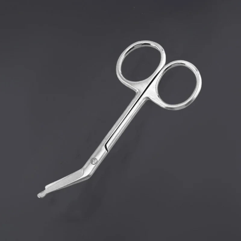 Mini Stainless Steel Bandage Scissor - Compact & Portable - Durable Medical Shear with Sharp Blades for Precise Cutting Qme 1pc