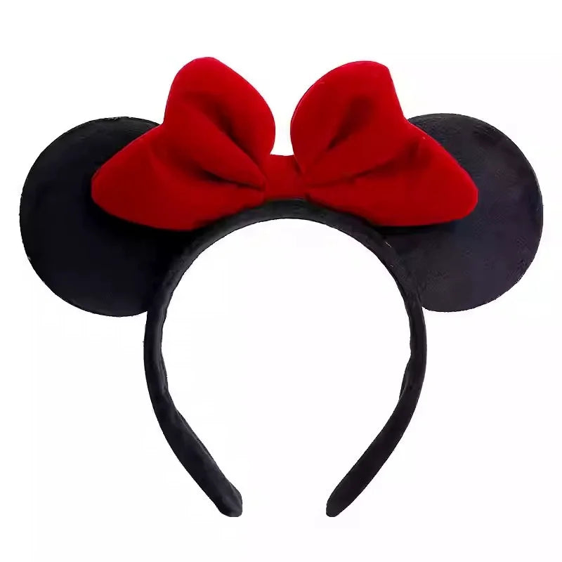 Cute Minnie Hairband with Lace Sweet Princess Style Headwear for Adult Women Girls Theme Park Travel Photography Hair Accessory Qme Headband 6