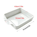 Washing Machine Drain Tray Front-mounted Universal Heavy Duty Guide Washing Machine Funnel for Washer Water Drip Replacement Qme White