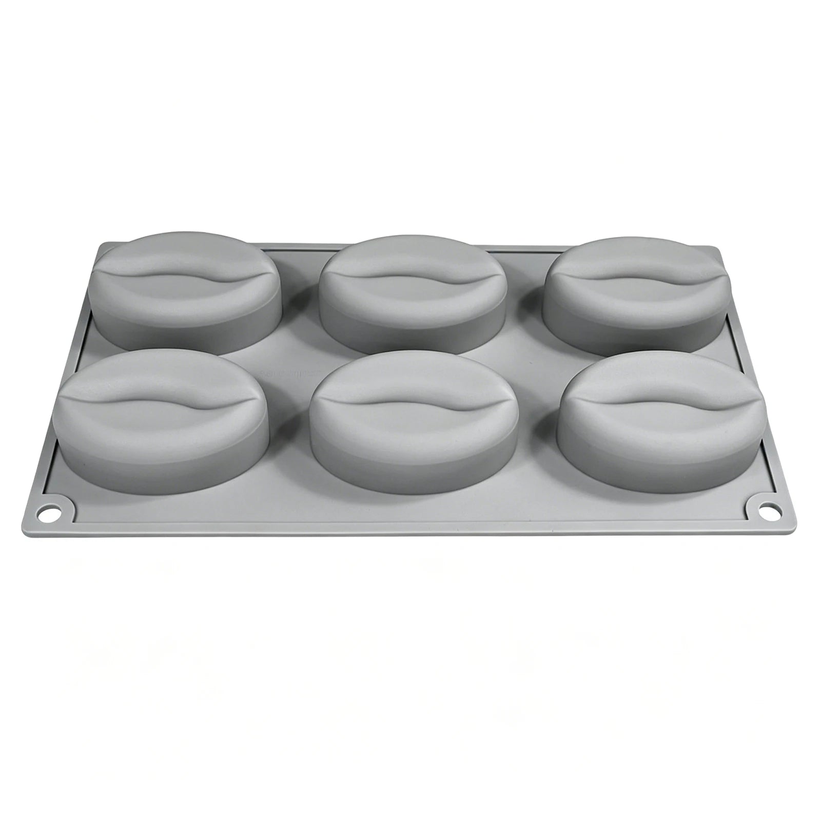 Nut-Shaped Silicone Mould 6 Cavity Chocolate Ice Mould DIY Bakeware Molds for Baking Cake Candy Jelly Mousse Desserts Qme Style E