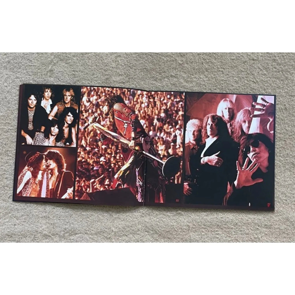 Hard Rock Golden Era Greatest Hits CD Album | Red Wing Logo Collector’s Edition Cover, Spanning Decades of High-Energy Tracks Qme