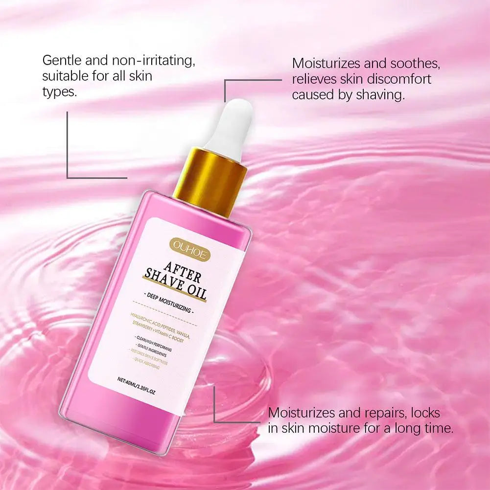 women Serve Shave Oil Strawberry Vanilla After Shave Oil Truly Skin Care After Shave Oil For Smooth Skin Moisturizes Soft﻿ Qme