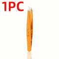 Eyebrow Tweezers Beauty Fine Hair Puller Makeup Tool Stainless Steel Qme 1pc
