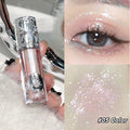 Glitter Liquid Eye Shadow Pearly Shimmer Highlighter Waterproof Fine Shiny Pink Eyeshadow Korean Charming Eye Makeup Illuminator Qme 05