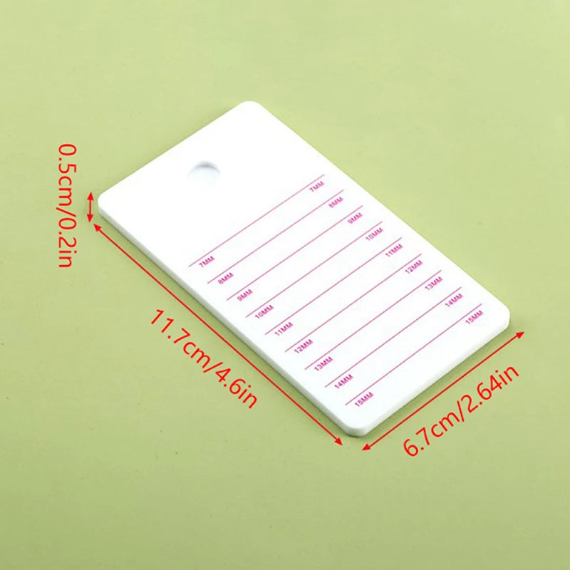 Lash Extensions Mixed Tray Eyelash Organising Tile Board Beauty Tools Qme