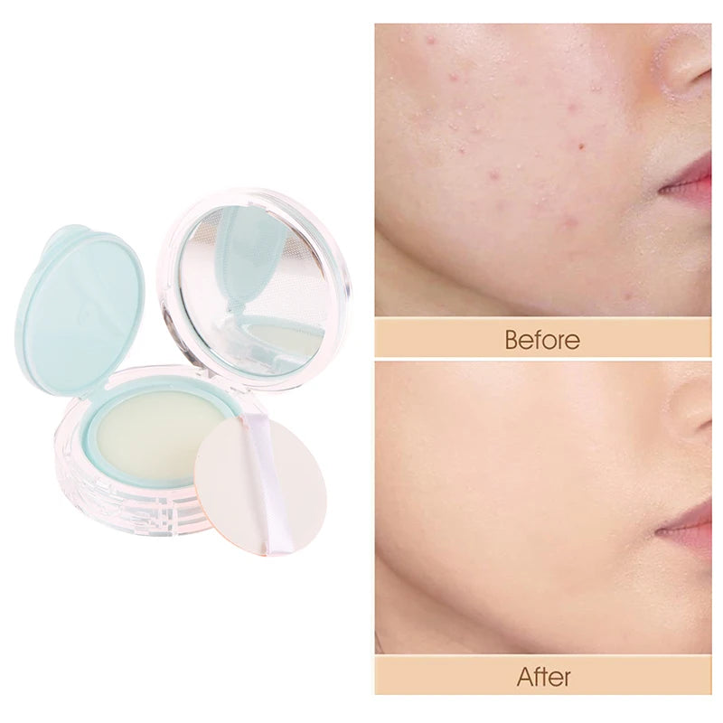 Reusable Air-cushion Puff Compact Portable Cosmetic Case Powder Qme