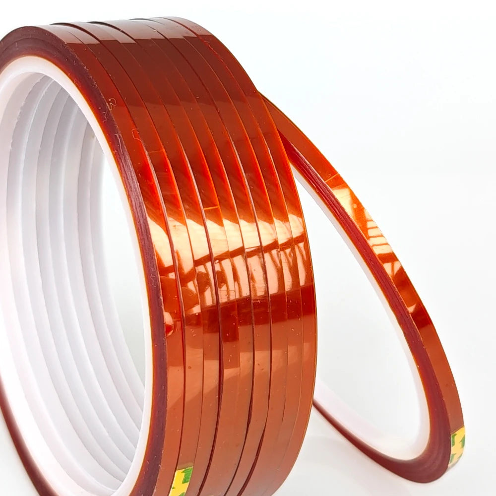 Thermal Insulation Tape High Temperature Heat BGA Tape Polyimide Adhesive Insulating Adhesive Tape 3D printing Board Protection Qme
