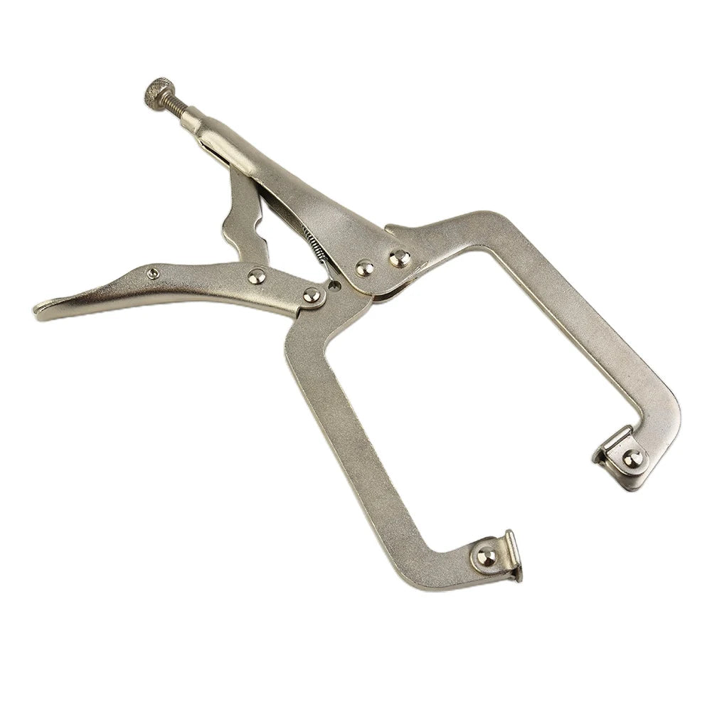 9Inch Steel C-Clamp Vise Grip Locking Welding Pliers Wood Tenon Locator Tool Tools Herramientas De Mano Ferramentas Man Qme