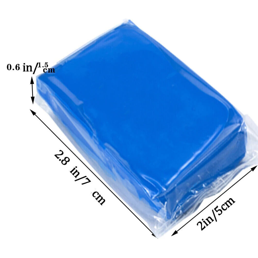 Blue Car Plasticine Car Detailing Cleaning Magic Clay Bar Auto Washing Super Clean Car Paint Maintenance Cleaning Supplies Qme