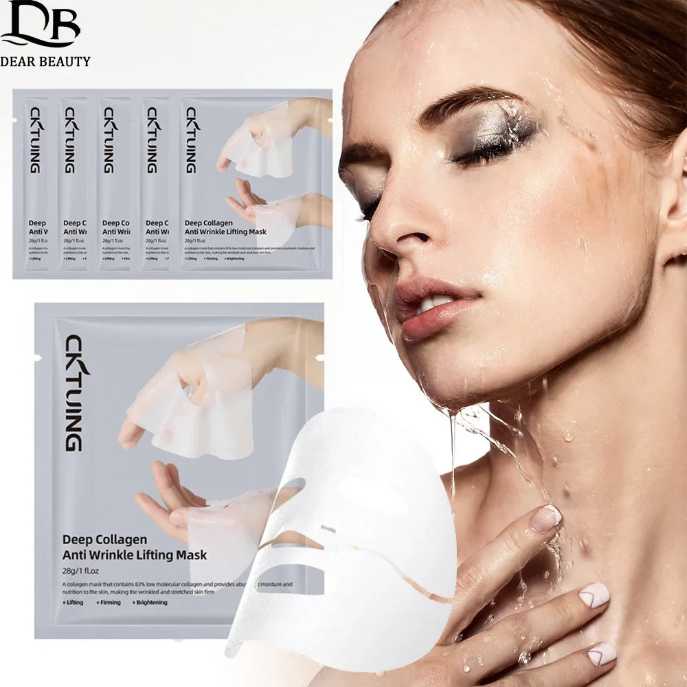 Collagen Face Masks Deep Hydrating Moisturizing Brightening Firming Qme