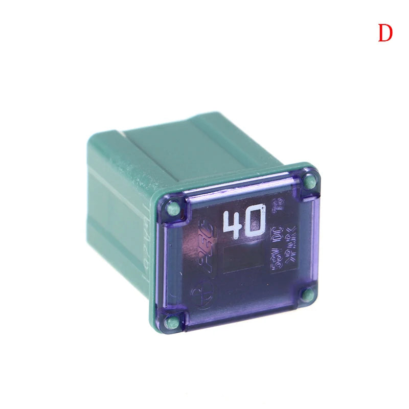 Square Fuse 20A 25A 30A 40A 50A PEC Automotive Car Tube Waterproof Qme 40A