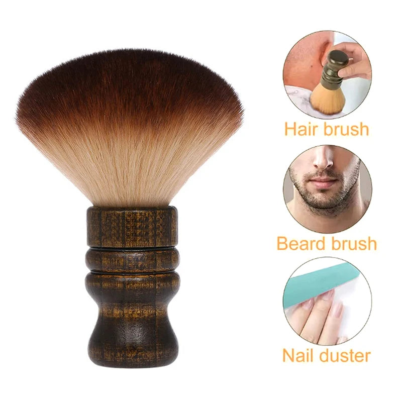 Barber Soft Brush Salon Speciality Cleaning Haircut Tool Home Qme
