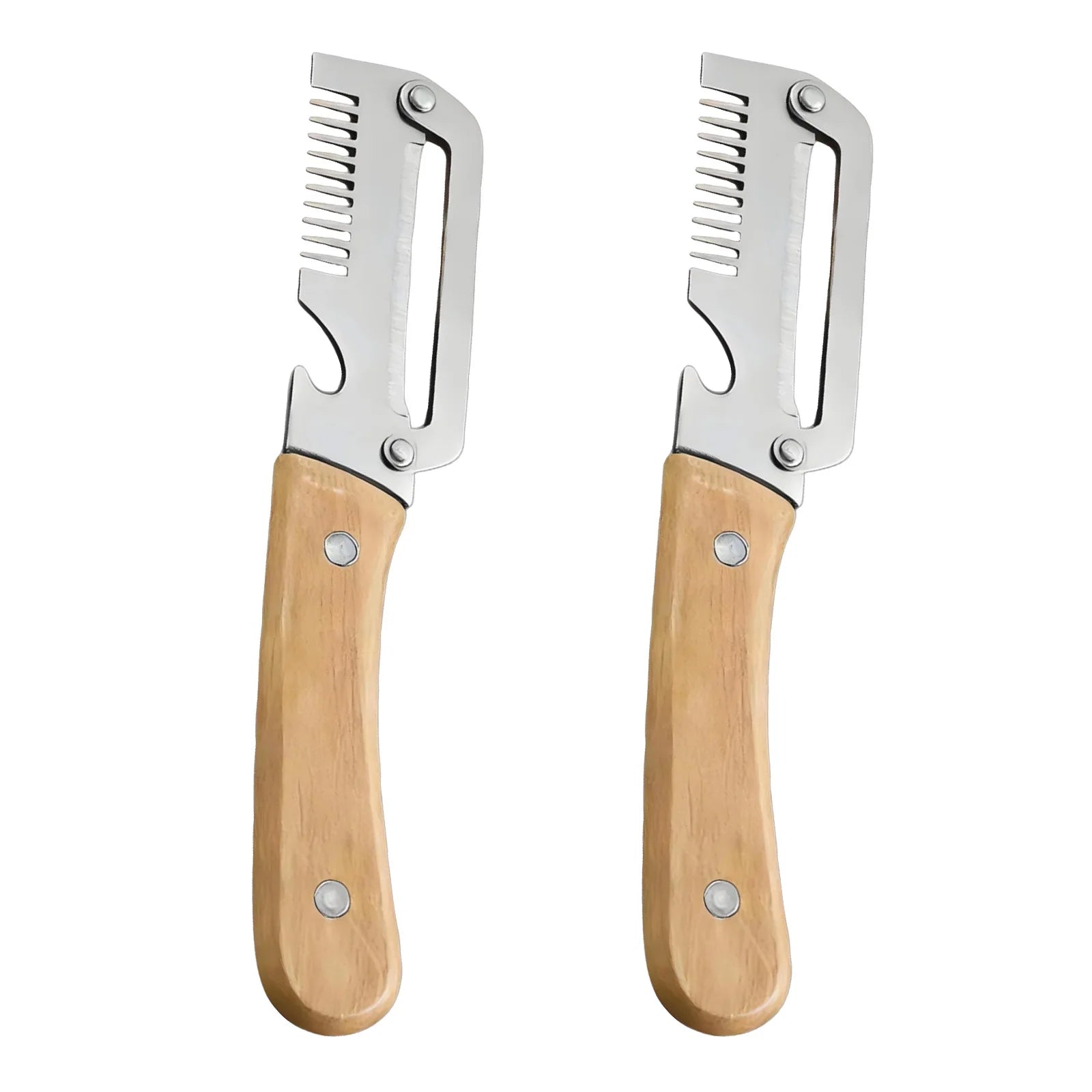 2pcs Kitchen Vegetable Peeler Stainless Steel Sugarcane Knifes Multi-Function Potato Pumpkin Peeler Tools Kitchen Cooking Tools Qme B