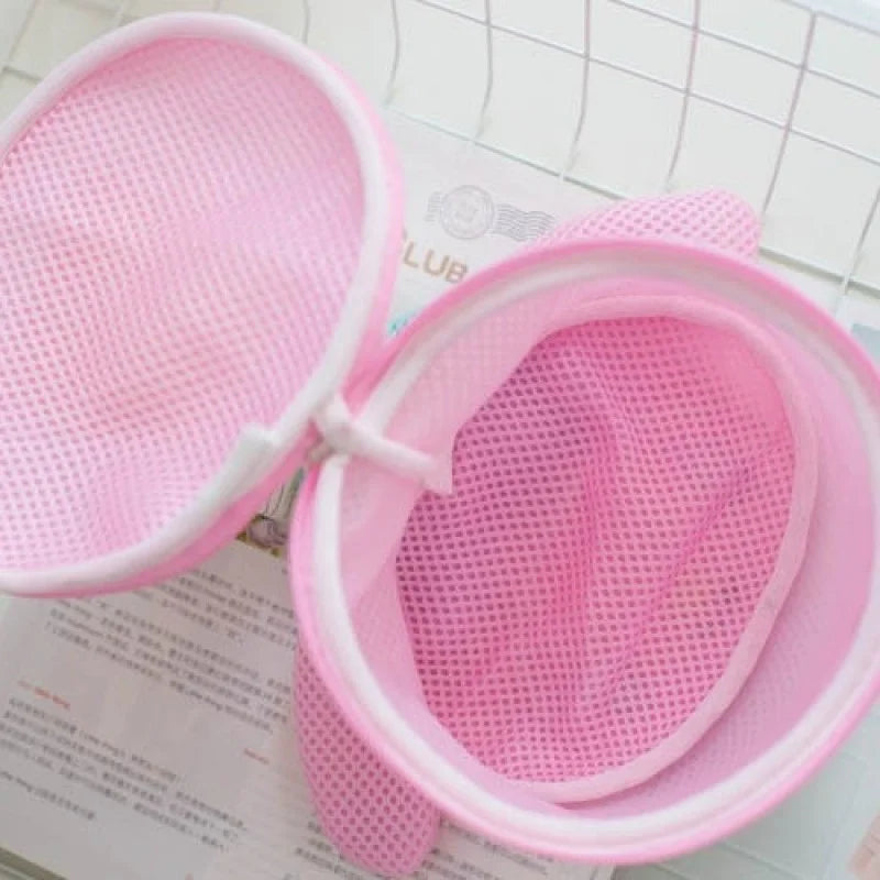 Hello Kitty Cartoon Mesh Bra Laundry Bag Laundry Basket Lingerie Mesh Bag Mesh Laundry Bag to Prevent Deformation Qme