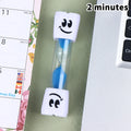 2-Minute Creative Big-eye Timer Children Tooth Brushing Sandglass Qme A1