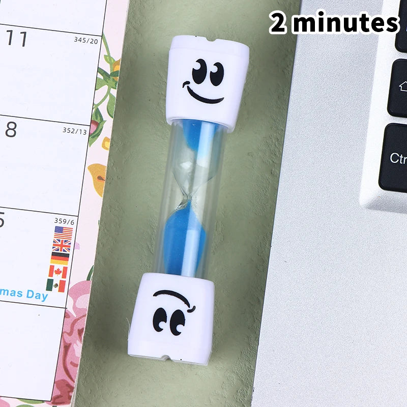 2-Minute Creative Big-eye Timer Children Tooth Brushing Sandglass Qme A1