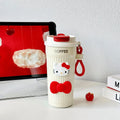 Cute Hello Kitty Insulated Cup Stylish 316 Stainless Steel Straw Cup for Women Large-Capacity, Portable Coffee Cup for Work Qme 1 550ml